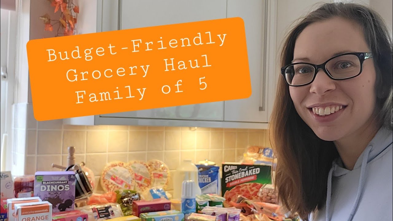 Aldi | Tesco | Grocery Haul | Budget | Family Of 5 | Prices Included ...