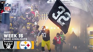 Las Vegas Raiders vs. Pittsburgh Steelers | 2022 Week 16 Game Highlights