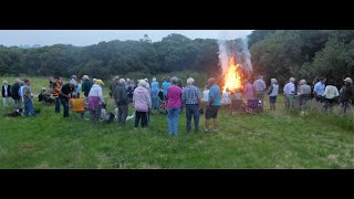 Mullion Old Cornwall Midsummer Bonfire 2023 - Tansys Golowan