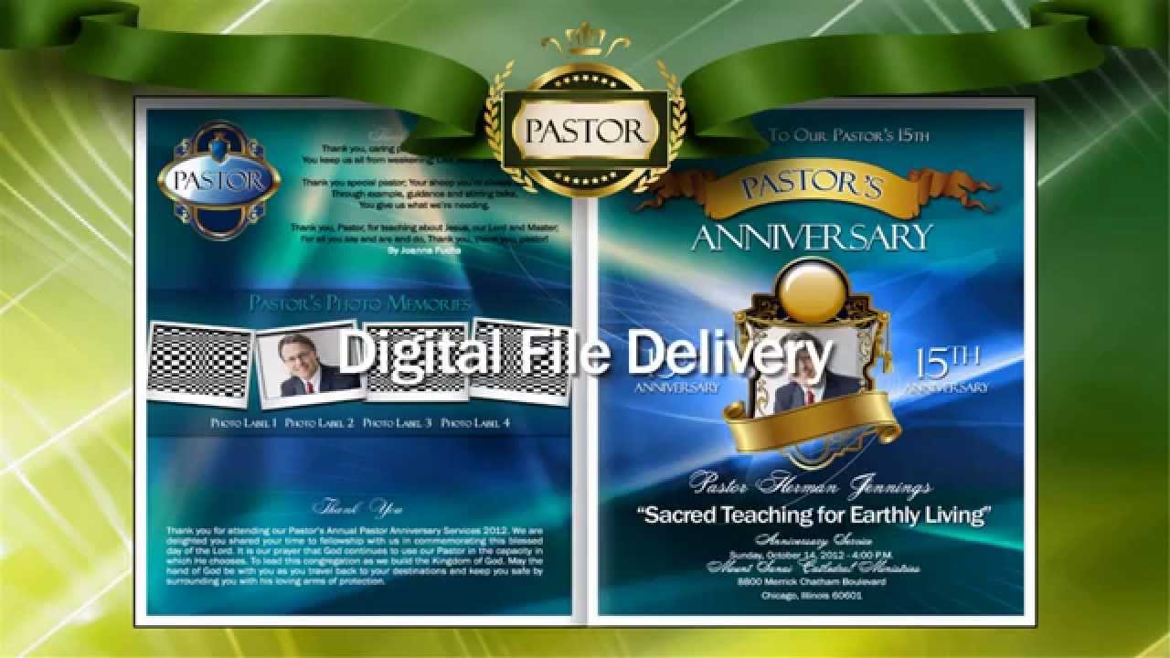 Pastor Anniversary Program Youtube