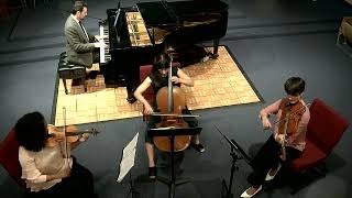 Johannes Brahms Piano Quartet in g minor, Op. 25, Performed by the Oracle Piano Quartet in 2018