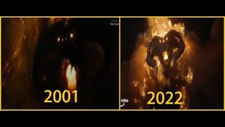 Rings of Power & LOTR Balrog Comparison - 2001 vs 2022