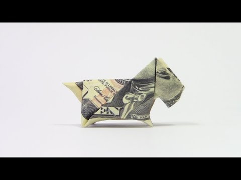 Christmas EASY Origami DOG symbol of the year 2018 - Yakomoga easy Origami tutorial Christmas EASY Origami DOG symbol of the year 2018 - Yakomoga easy Origami tutorial