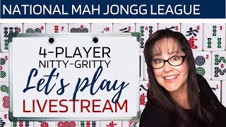 NMJL 4-Player Nitty-Gritty Let's Play Livestream 20220928 Strategy by Wall