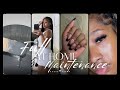 MAINTENANCE VLOG | FULL AT HOME MAINTENANCE | NAILS, ARMPIT WAX, LASHES, BRAID + NATURAL HAIR CARE |