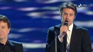 Pupo Emanuele Filiberto LUCA CANONICI .  ITALIA amore mio . SanRemo 2010