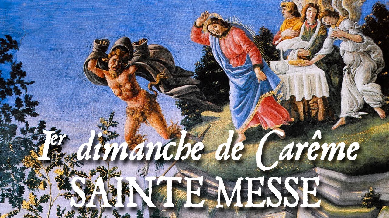 Sainte Messe Du Premier Dimanche De Carême - INVOCABIT ME - YouTube