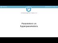 R Tutorial: Parameters vs hyperparameters