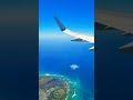 Waikiki Hawaii🌺🌺🌺 #diamondhead #aloha #hawaii #beautifulview #airplane #island #waikikibeach