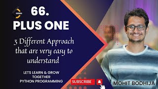 Plus One - (LeetCode -66) || Python || Top Easy Interview Problem || Mohit Bodhija