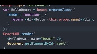 Hello React - ProgrammingTIL React Tutorial Video Screencast 0001