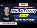 Index Numbers for CA Foundation Maths Sep 24 | Maths Marathon for CA Foundation | CA Nishant Kumar