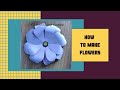 DIY Decoration paper flower #avmodernartcreation