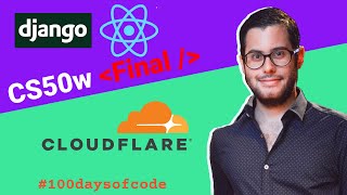 Integrating Cloudflare with React | Teleport App | CS50w final project part 37