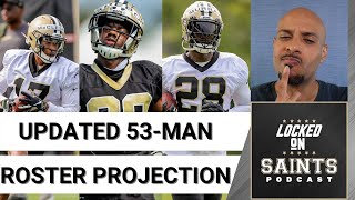 New Orleans Saints Updated 53-Man Roster Projection Ahead of NFL Preseason Week 1