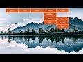 How to Create Simple Drop Down Navigation Menu with HTML and CSS | Tutorial for Beginners