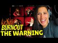 These 3 Go Deep! First Time Reaction to The Warning - Burnout #thewarning #reaction