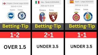 Match Predictions: Brighton vs Chelsea vs Bologna vs Torino vs Girona vs Getafe