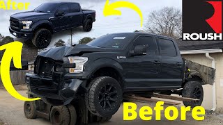 FORD F150 ROUSH Rebuild - Salvage Rebuild Start To Finish  Getting it Done