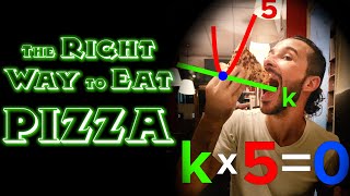🍕 The right way to eat pizza ✅ approved by Gauss