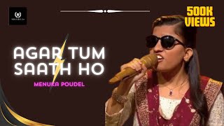 Agar Tum Saath Ho !! Indian Idol S14 !! Menuka Poudel !! Ranbir Kapoor and Rashmika Mandanna Special