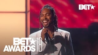 Miguel Performs "Come Through and Chill" & "Sky Walker"! | BET Awards 2018