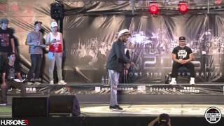 SLIM BOOGIE  VS MOFAK  [ Semifinal-2 ] - HURRICANES BATTLE-ISM 2015 TAIWAN & POPPIN 1ON1 SIDE