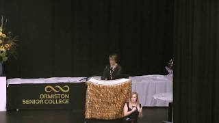 Ormiston Senior College Yr 12 and 13 Award Ceremony 2019