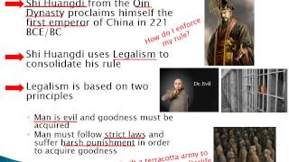 WHI lec 4 3 Chinese philosophies