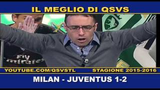 QSVS - I GOL DI MILAN - JUVENTUS 1-2  TELELOMBARDIA / TOP CALCIO 24