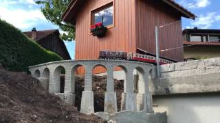 Schönegg Gartenbahn Viadukt