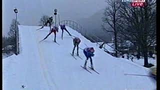 2008/09 combinata 10 km Ramsau/2 - Kircheisen, Demong, Lamy Chappuis