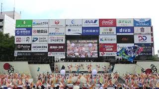 【4K】夢源風人（よさこい全国大会 2024 /中央公園ステージ)