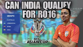 India football update : Can India Qualify for R016 in Asian Cup 2023