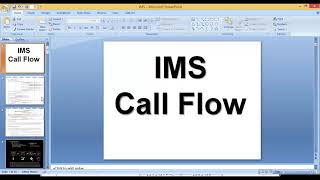 IMS Call FLow 2