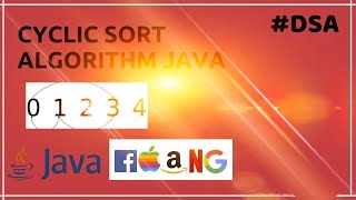 Cyclic Sort Theory + Code in Java #dsa #java #placement #sorting