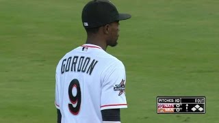 WSH@MIA: Gordon leaps to rob Turner of a hit