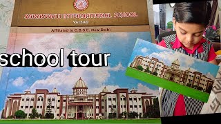 School tour.... 🏫 one of the best school in the valsad #school #tour