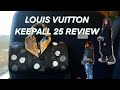 1 YEAR REVIEW: louis vuitton x yayoi kusama keepall 25