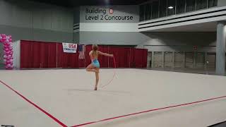 Jocelyn S. Rhythmic Gymnastics Rope Routine- February 2018