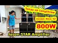 Testing 2 Joson NEO SPEAKER sa Bullet Midhigh Box D12