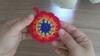 Passo a Passo para Fazer Mini Mandala de Crochê para Difusor Aromático