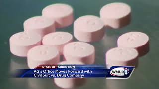 State sues maker of opioid OxyContin