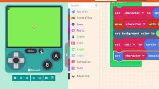 MakeCode Arcade Tutorial 3 : Placing Sprites