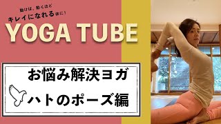 誰も教えてくれなかった！『お悩み解決ヨガ』ハトのポーズ編