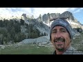 hiking 35 miles alone sierra mountains mammoth lakes overnight wilderness backpacking iceberg lake