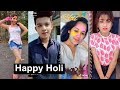 Happy Holi Musically Tiktok | Manjul, Jannat, Riyaz, Avneet, Aashika, Shanaya