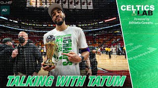Jayson Tatum EXCLUSIVE Interview | Celtics Lab