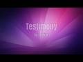 Testimony lyric video by Terrian