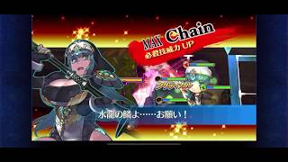 チェインクロニクル　レイド　五芒星の魔神ゾファス　Lv.200 3倍速オート　スキルのみ　騎士単